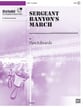 Sergeant Banyon's March Handbell sheet music cover